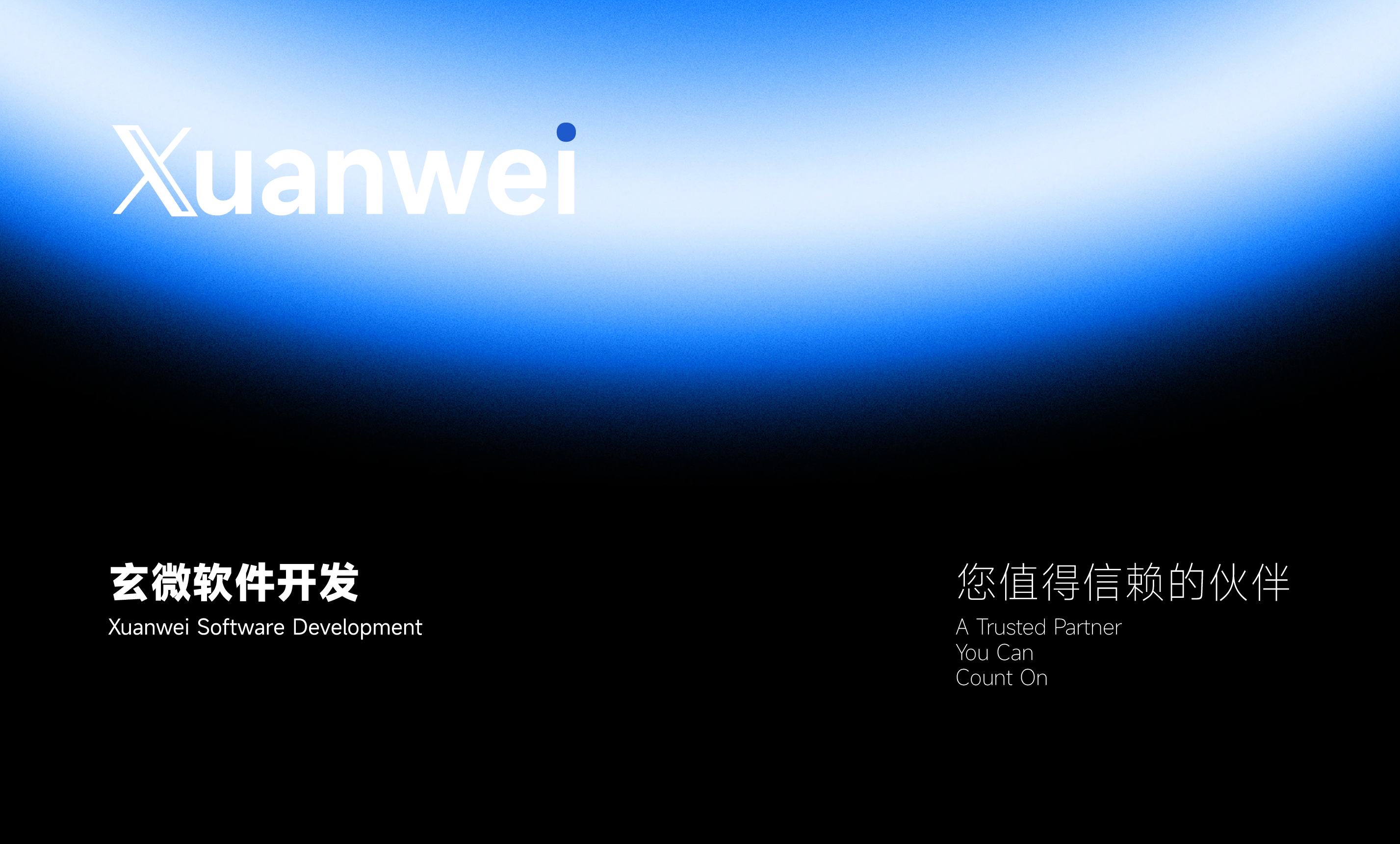 玄微软件开发 · 值得信赖的伙伴